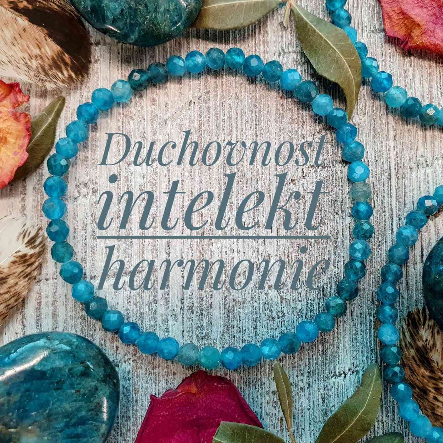 NÁRAMEK Z MINERÁLU APATIT FAZETOVANÝ 4 mm