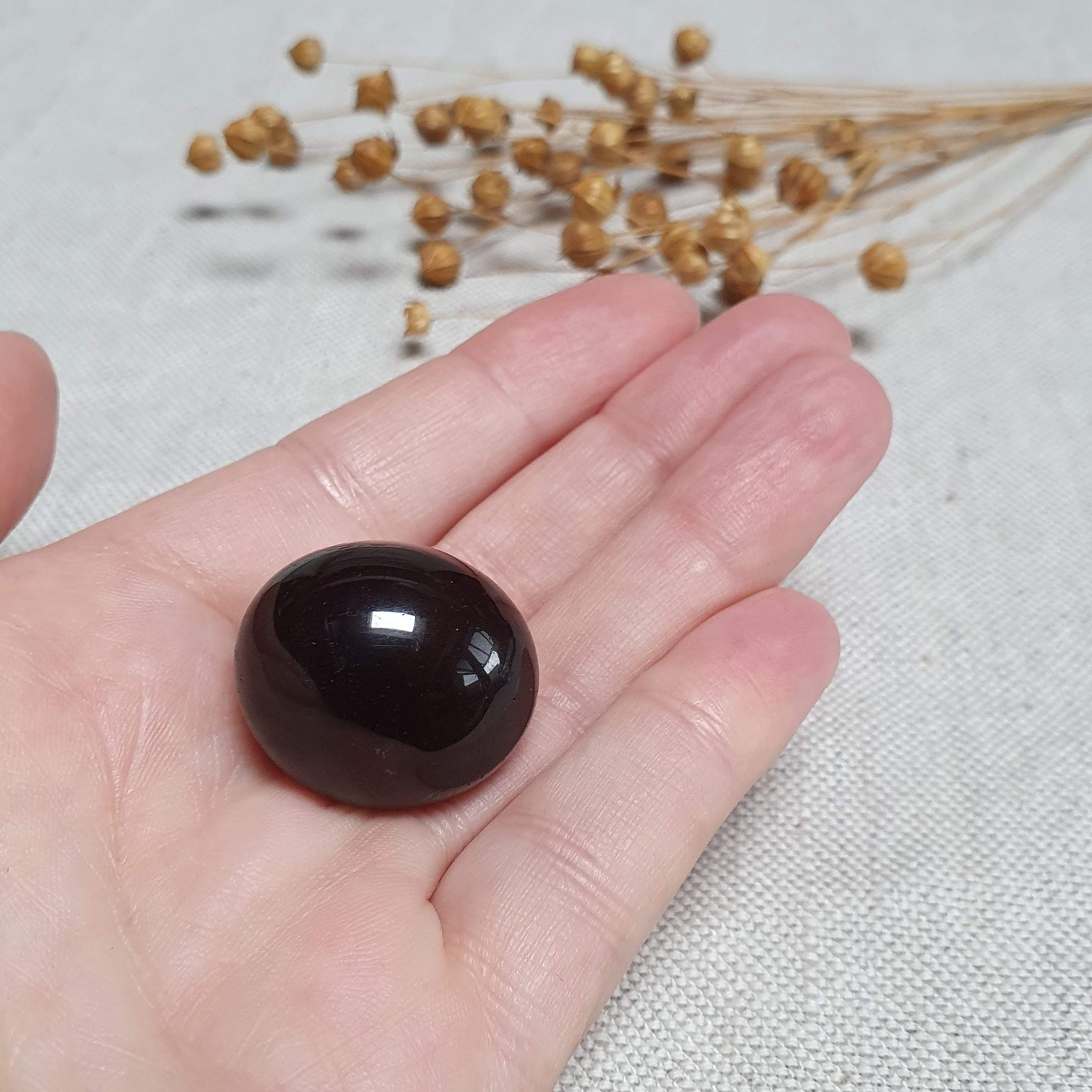 Záhněda - tromlovaný kámen v extra kvalitě z Brazílie I. 19 g