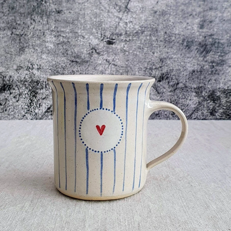 Malovaný keramický hrnek různé motivy 350 ml