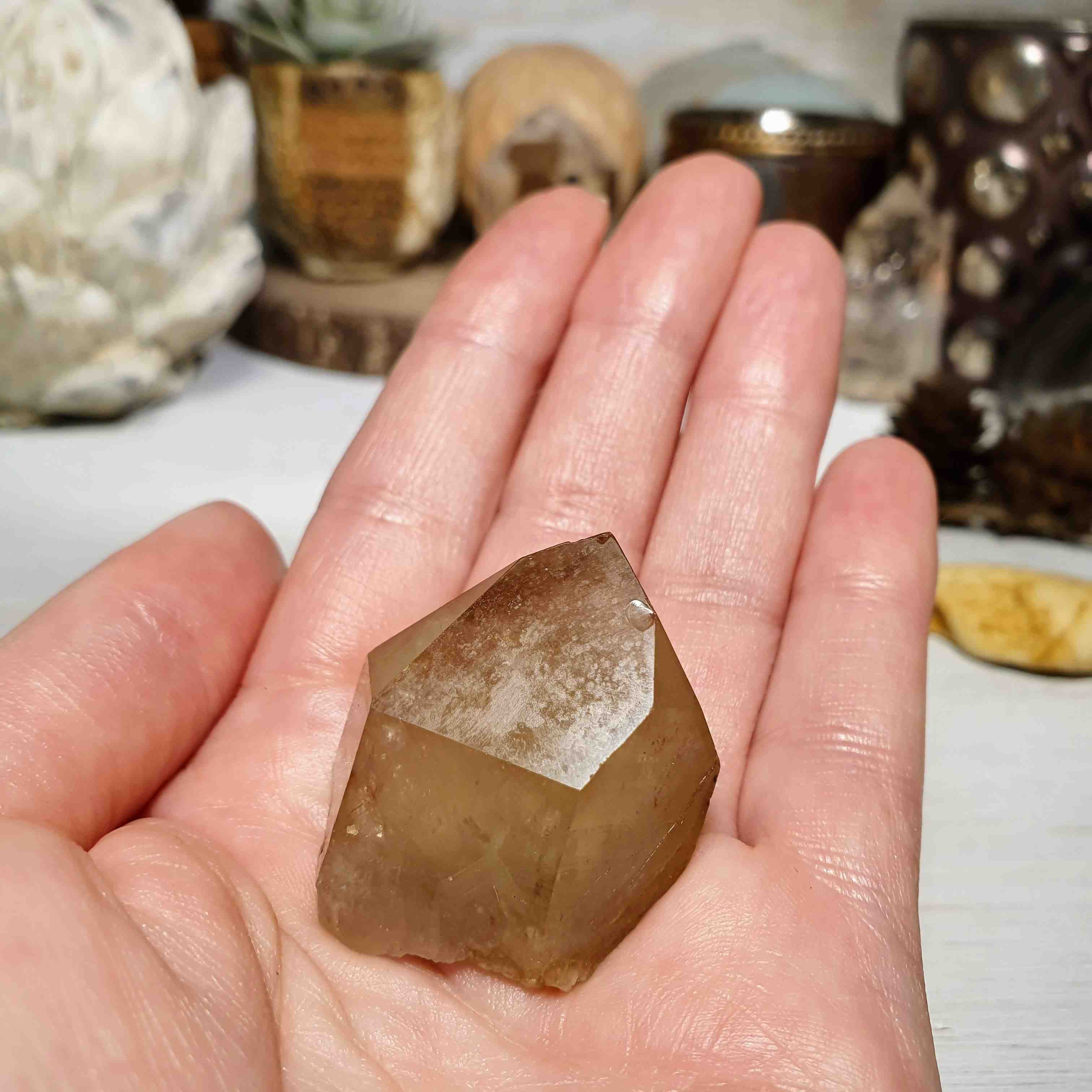 Citrín kundalini - vzácný surový krystal z afrického Konga W. 29 g 