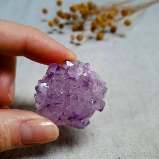 Ametystový kaktusový křemen ~ Spirit Quartz ~ unikátní přírodní krystal z JAR G. 23 g