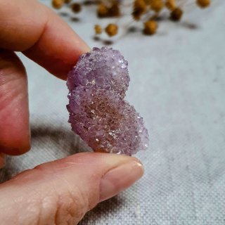 Ametystový kaktusový křemen ~ Spirit Quartz ~ unikátní přírodní krystal z JAR K. 18 g 
