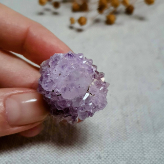 Ametystový kaktusový křemen ~ Spirit Quartz ~ unikátní přírodní krystal z JAR N. 26 g  