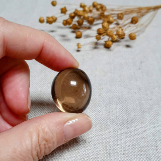 Záhněda - tromlovaný kámen v extra kvalitě z Brazílie N. 18 g
