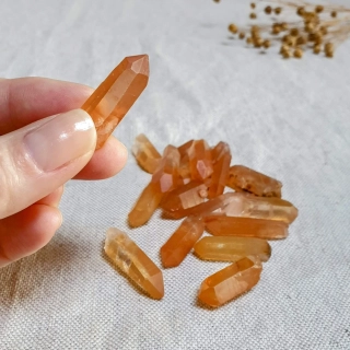 Tangerine krystal - unikátní surový mistrovský krystal v extra kvalitě z Brazílie 4 g